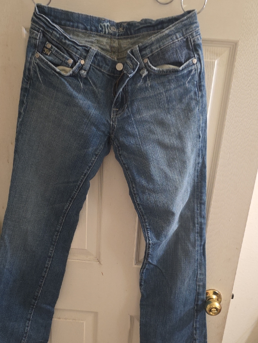 Miss Me Women's Boot Cut Jeans - Medium Blue Wash